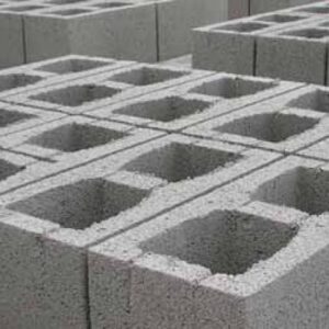 Hollow Sandcrete Blocks (Vibrated, Stone dust, 3.5N/sqmm)